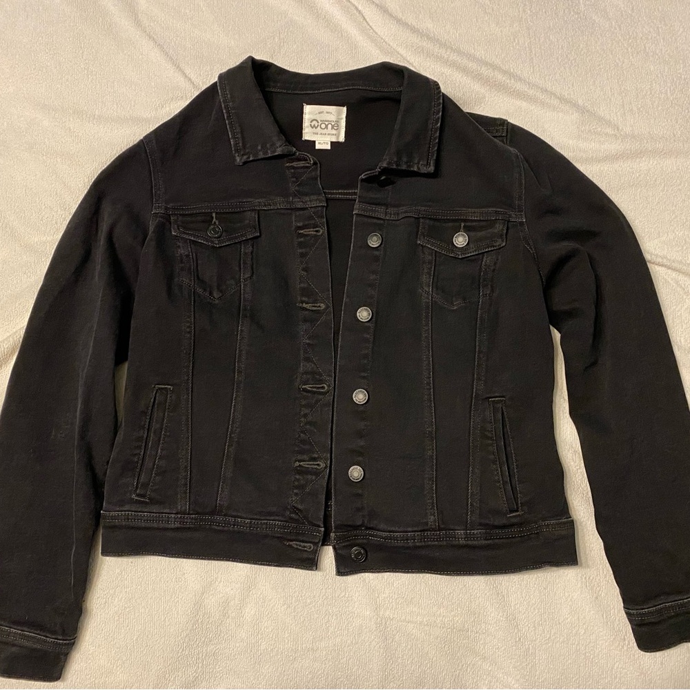 Warehouse One Black Denim Jacket